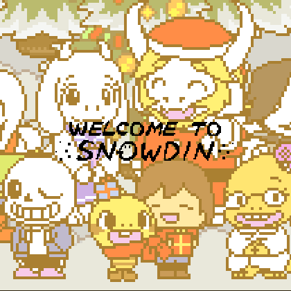 WELCOME TO SNOWDIN